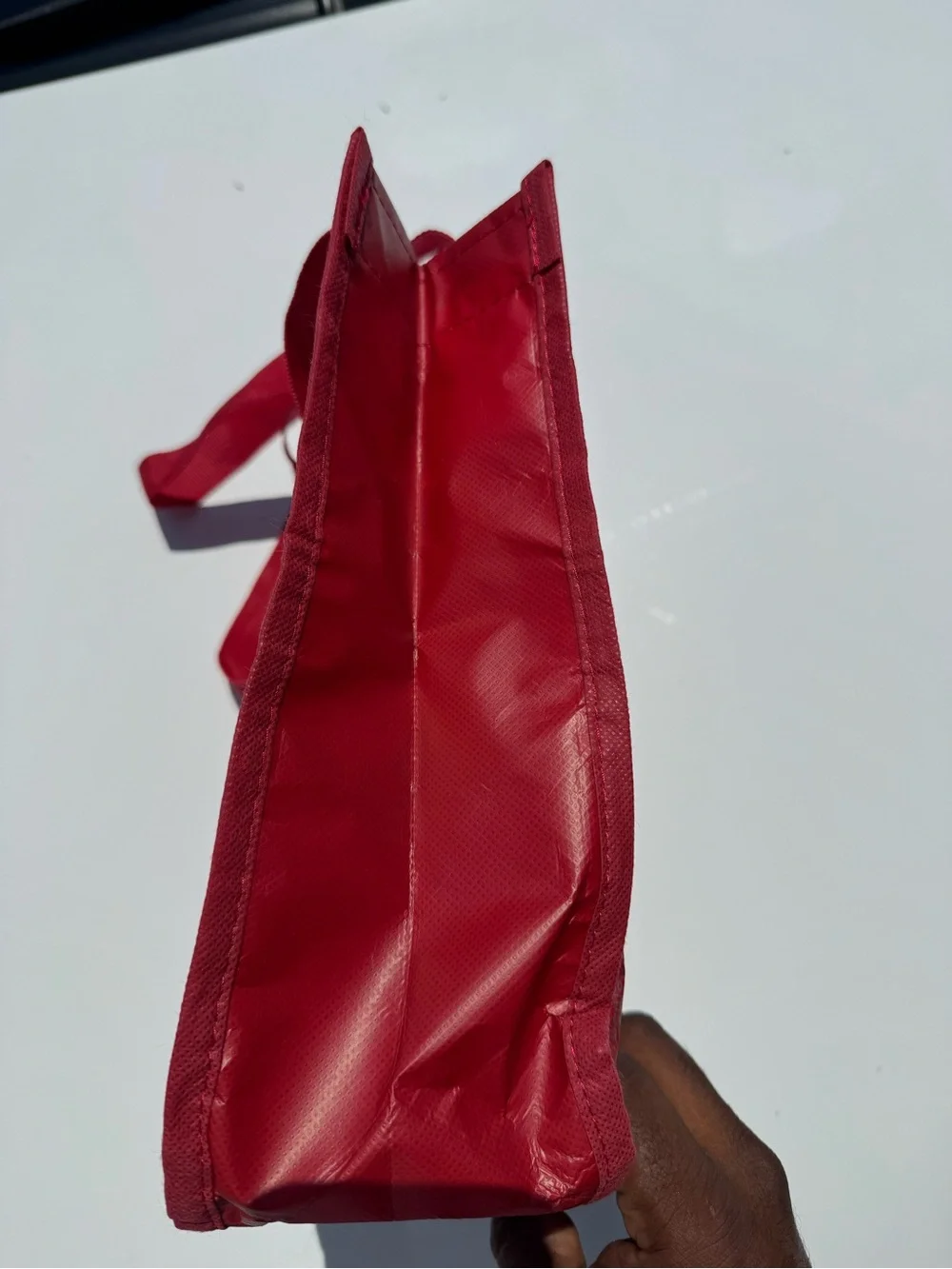 lululemon athletica Red Logo Reusable Tote